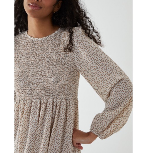 Floral Long Sleeve Tiered Dress Floral Long Sleeve Tiered Dress