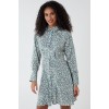 Animal Print Shirt Dress Animal Print Shirt Dress