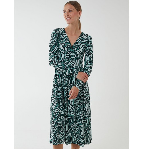 Twist Front Midi Dress Twist Front Midi Dress