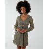 V-Neck Long Sleeve Lurex Dress V-Neck Long Sleeve Lurex Dress