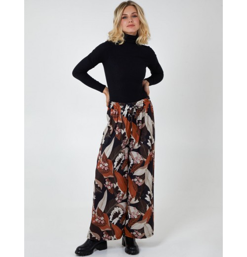 Leaf Print Trouser Leaf Print Trouser