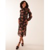 Midi Dress With Sleeve Details Midi Dress With Sleeve Details