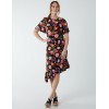 Angel Sleeve Asymmetric Midi Dress Angel Sleeve Asymmetric Midi Dress