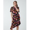 Angel Sleeve Asymmetric Midi Dress Angel Sleeve Asymmetric Midi Dress