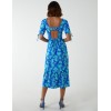 Crew Neck Midi Dress With Scrunchie Back Detail Crew Neck Midi Dress With Scrunchie Back Detail