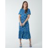 Crew Neck Midi Angel Sleeve Tie Back Dress Crew Neck Midi Angel Sleeve Tie Back Dress