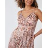 Strappy Wrap Over Midi Dress Strappy Wrap Over Midi Dress