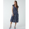 Drawstring Adjustable Tier Midi Dress Drawstring Adjustable Tier Midi Dress