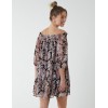 Sheared Neck Bardot Dress Sheared Neck Bardot Dress