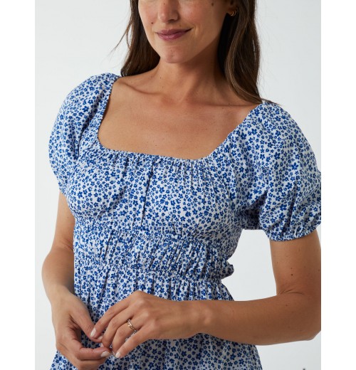 Channelled Square Neck Dress Channelled Square Neck Dress