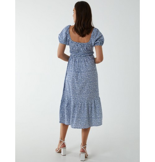 Channelled Square Neck Dress Channelled Square Neck Dress