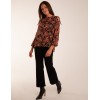 Cold Shoulder Frill Blouse Cold Shoulder Frill Blouse