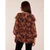 Cold Shoulder Frill Blouse Cold Shoulder Frill Blouse