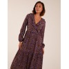 Ruffle Wrap Midi Dress Ruffle Wrap Midi Dress