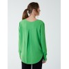 Crossover Woven Plain Blouse Crossover Woven Plain Blouse