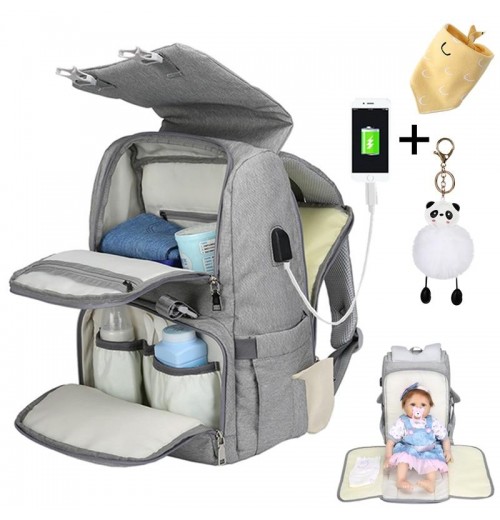 Diaper Bag Backpack With Attached Changing Pad Diaper Bag Backpack With Attached Changing Pad