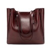 Rectangular Leather Tote Bag Rectangular Leather Tote Bag