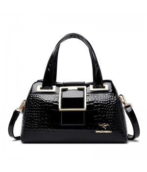 Buckle Leather Bag