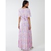 Button Through Angel Sleeve Maxi Dress Button Through Angel Sleeve Maxi Dress