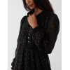 Shirred Waist & Puff Hem Shirt Dress Shirred Waist & Puff Hem Shirt Dress