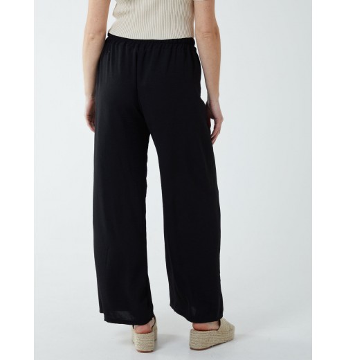 Drawstring Wide Leg Trousers Drawstring Wide Leg Trousers