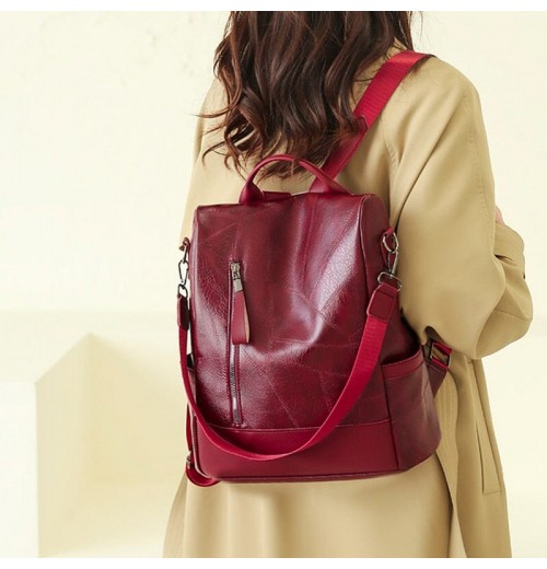 Backpack With Back Pocket Backpack With Back Pocket