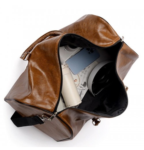 Western Leather Duffle Bag Western Leather Duffle Bag
