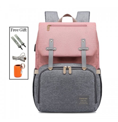 FAMICARE USB Diaper Bag FAMICARE USB Diaper Bag