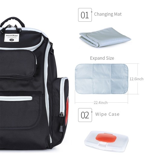 Nylon Diaper Backpack Nylon Diaper Backpack
