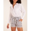 Stripe Belted Shorts Stripe Belted Shorts