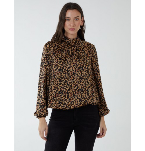 Satin Blouson Top Satin Blouson Top