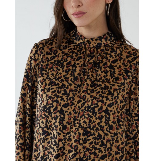 Satin Blouson Top Satin Blouson Top
