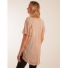 Angel Sleeve V Neck Sequin Top Angel Sleeve V Neck Sequin Top